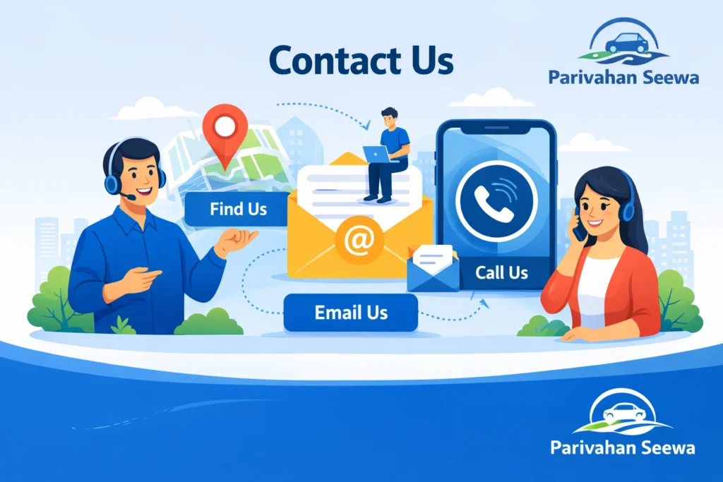Parivahan Seewa helpline & contact Information