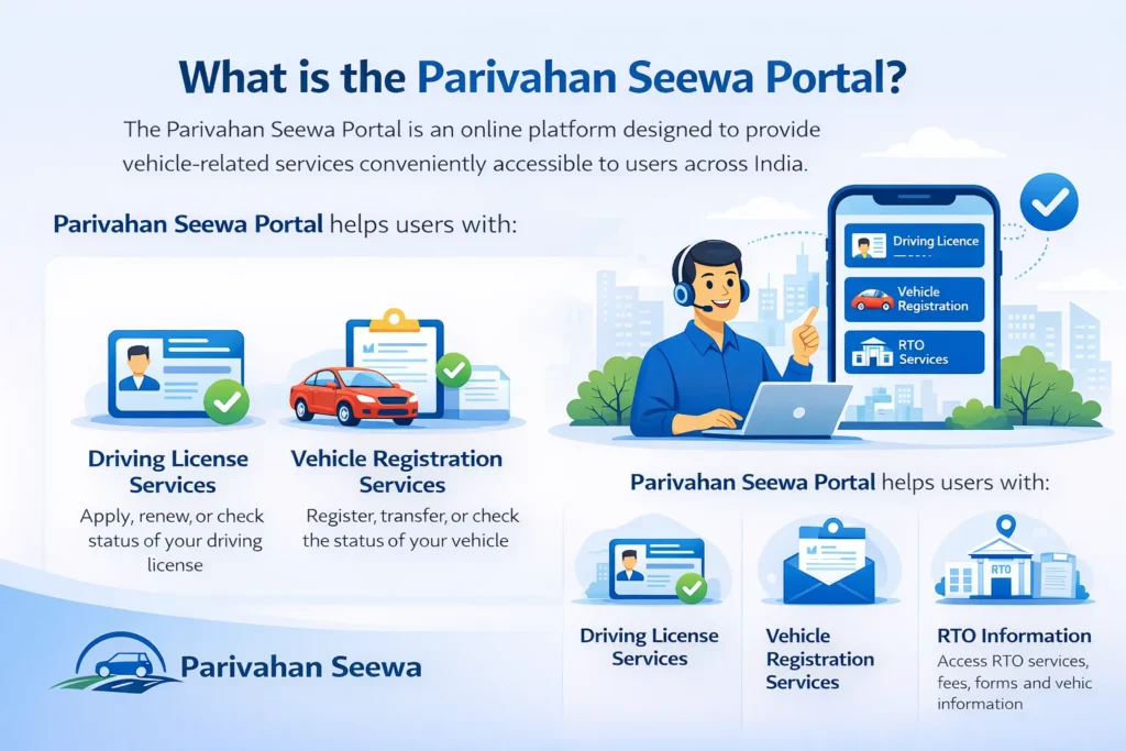 What is the Parivahan Seewa Portal?