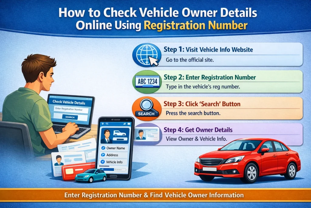 How to Check Vehicle Owner Details Online Using Registration Number