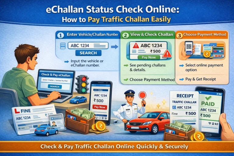 eChallan Status Check Online: How to Pay Traffic Challan Easily