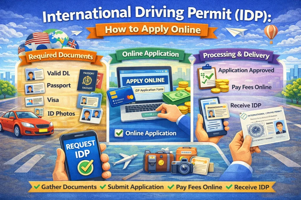 International Driving Permit (IDP): How to Apply Online