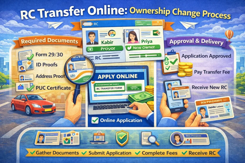 RC Transfer Online: Ownership Change Process