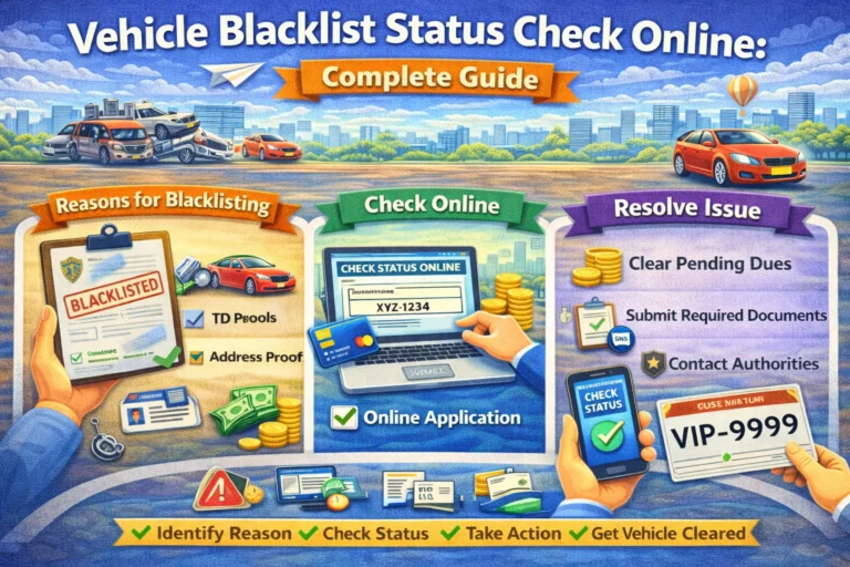 Vehicle Blacklist Status Check Online: Complete Guide
